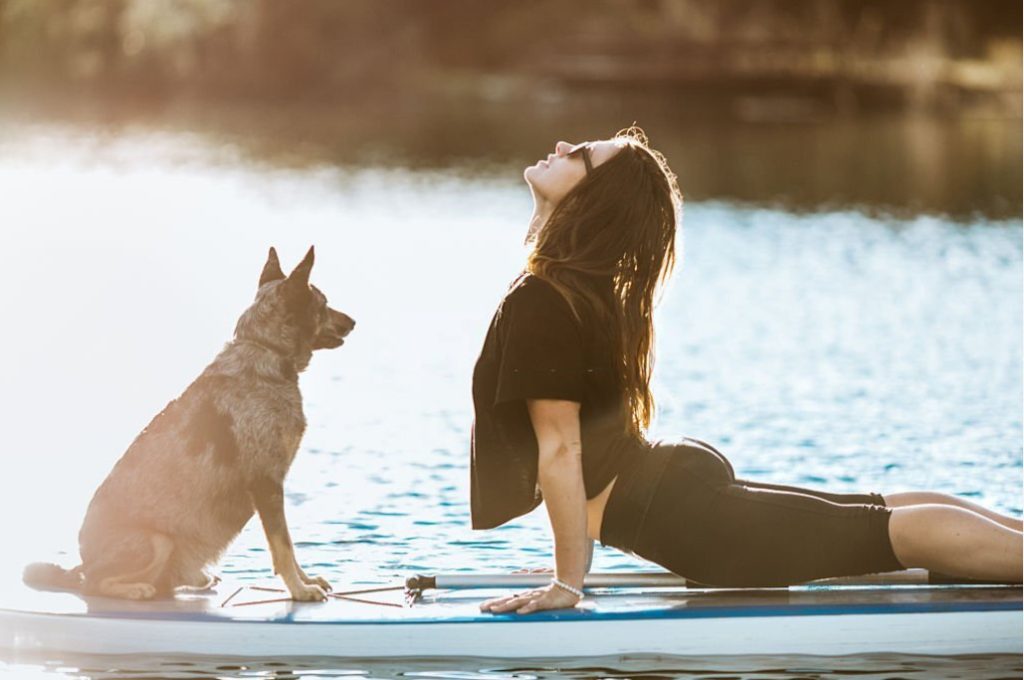 paddleboard yoga pic