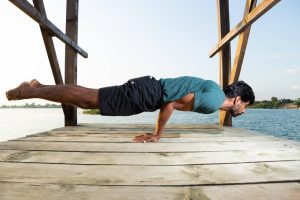 Peacock pose