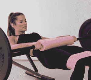 Upper barbell pad