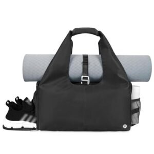Gym Bag With Shoe Compartment And Yoga Mat Holder