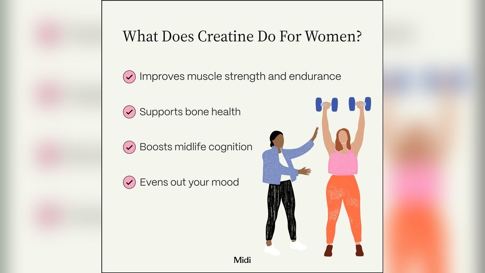 Benefits of Creatine for Perimenopausal Women: Boost Energy & Strength ...