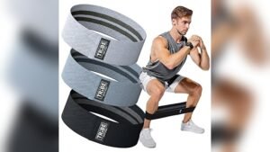 Tribe Lifting Fabric Resistance Bands Review: Effective Gray Hip Bands