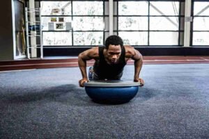 bosu ball push up