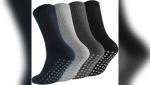 Non-Slip Exercise Socks With Grips for Seniors: Best Picks 2026
